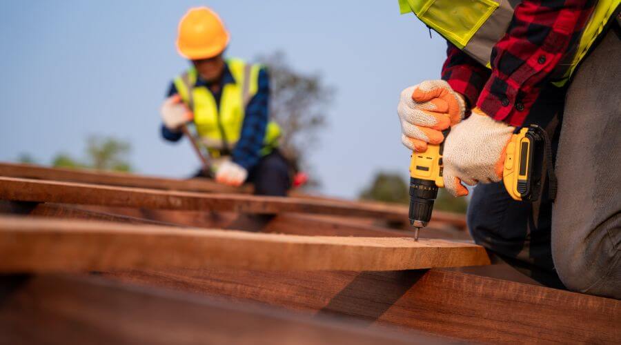 Professional New roof installation in Hellertown, PA